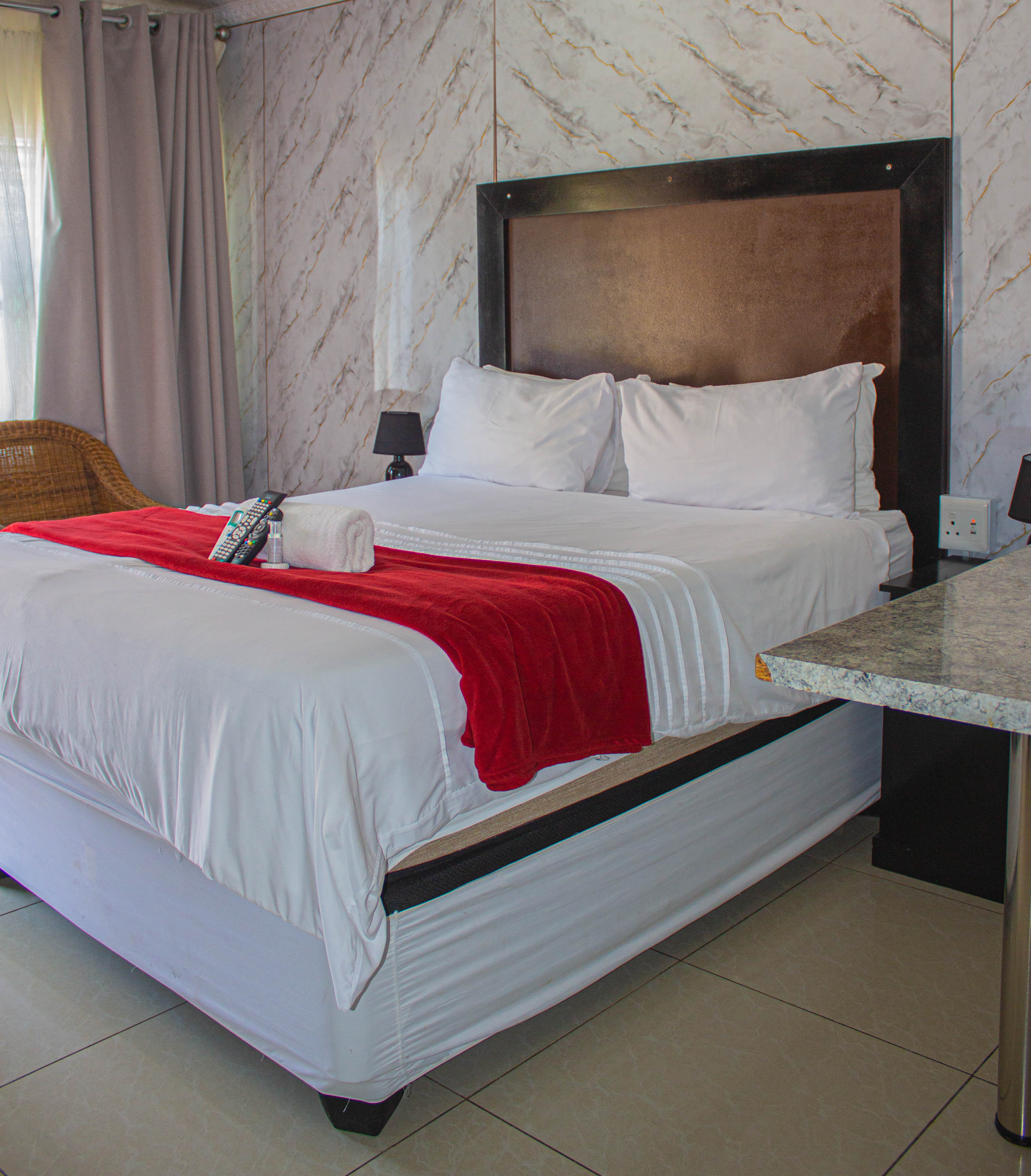 Deluxe Room interior at Mashamba Country House